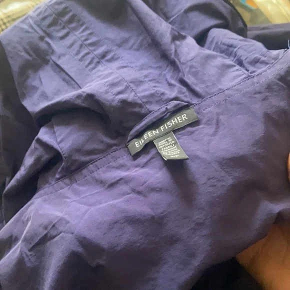 Eileen Fisher reversible rain coat - Picture 11 of 12